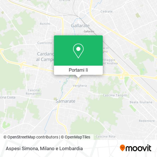 Mappa Aspesi Simona