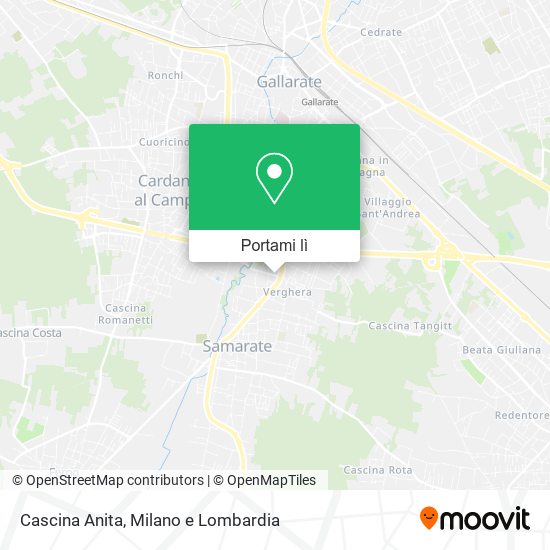 Mappa Cascina Anita
