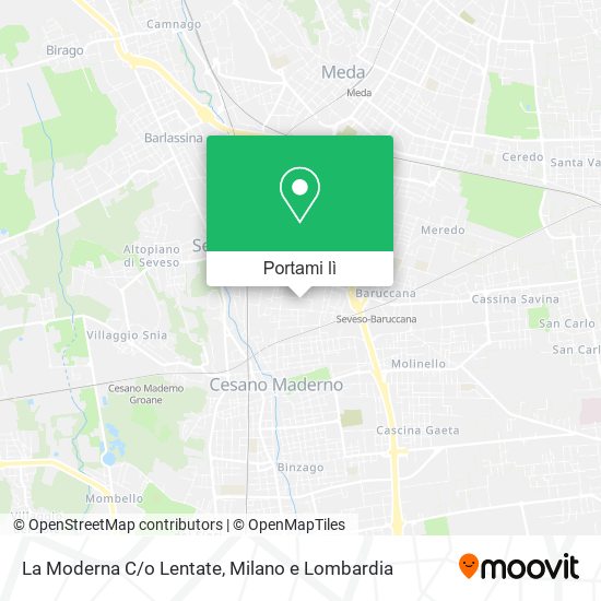 Mappa La Moderna C/o Lentate
