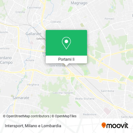 Mappa Intersport