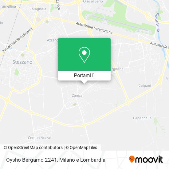 Mappa Oysho Bergamo 2241