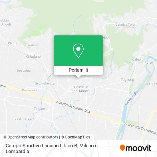 Mappa Campo Sportivo Luciano Libico B