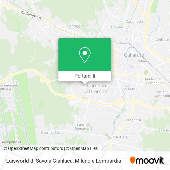 Mappa Laisworld di Savoia Gianluca
