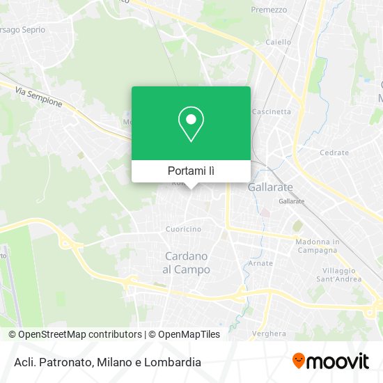 Mappa Acli. Patronato