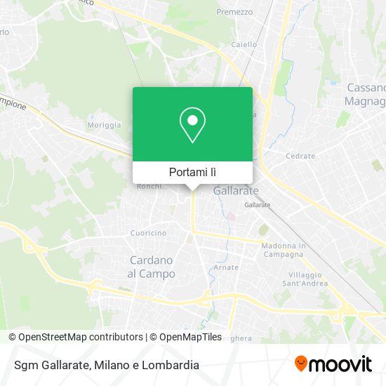 Mappa Sgm Gallarate