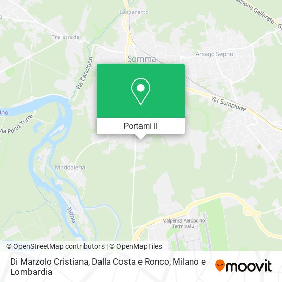 Mappa Di Marzolo Cristiana, Dalla Costa e Ronco