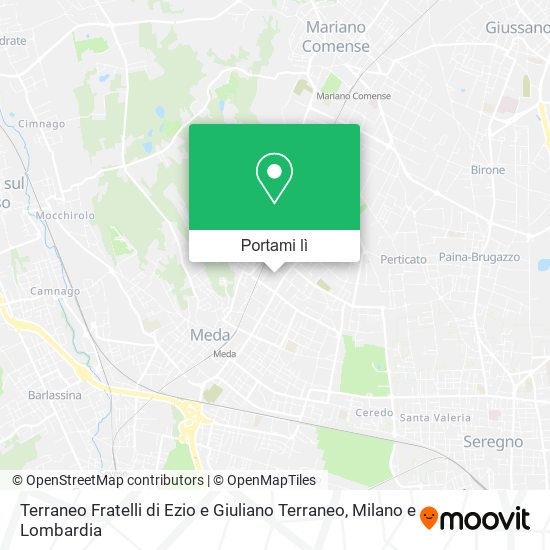 Mappa Terraneo Fratelli di Ezio e Giuliano Terraneo
