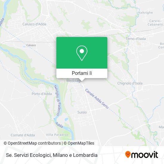 Mappa Se. Servizi Ecologici