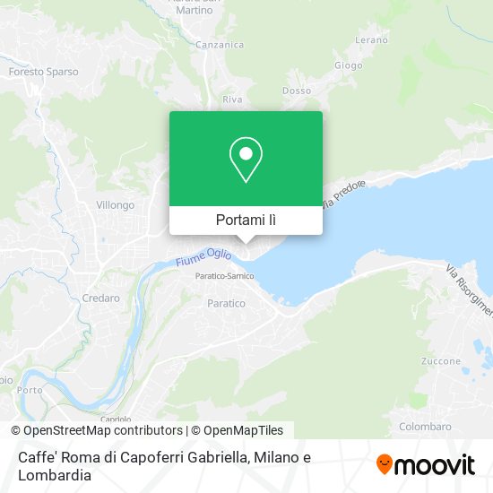 Mappa Caffe' Roma di Capoferri Gabriella