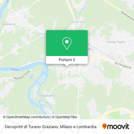 Mappa Decoprint di Turano Graziano
