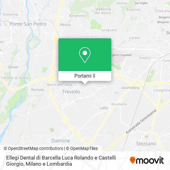 Mappa Ellegi Dental di Barcella Luca Rolando e Castelli Giorgio