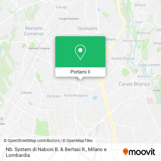 Mappa Nb. System di Naboni B. & Bertasi R.