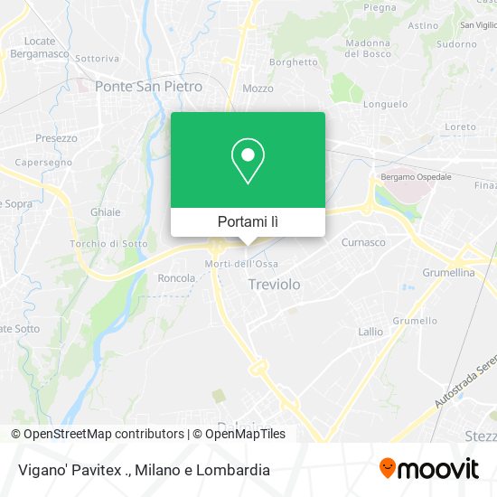 Mappa Vigano' Pavitex .