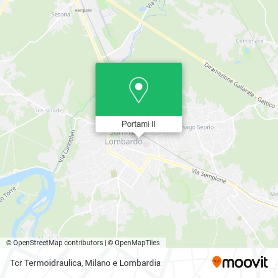 Mappa Tcr Termoidraulica
