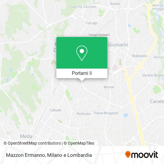 Mappa Mazzon Ermanno