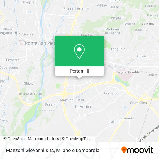 Mappa Manzoni Giovanni & C.