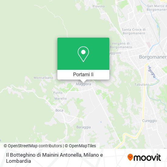 Mappa Il Botteghino di Mainini Antonella