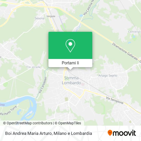 Mappa Boi Andrea Maria Arturo
