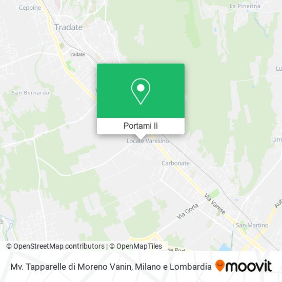 Mappa Mv. Tapparelle di Moreno Vanin