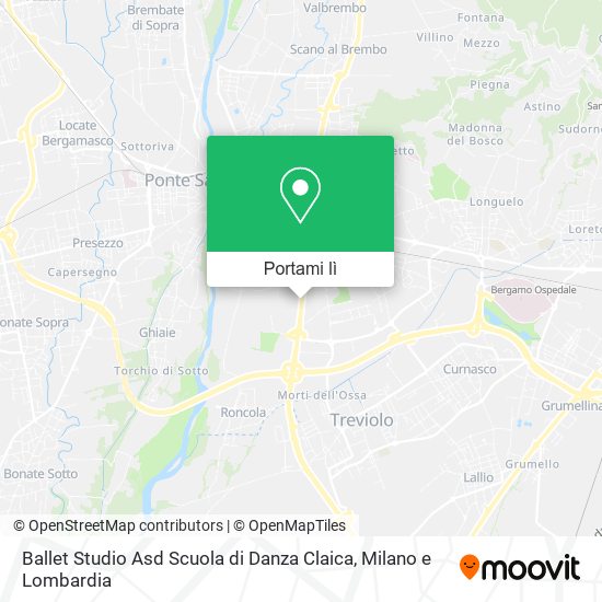 Mappa Ballet Studio Asd Scuola di Danza Claica
