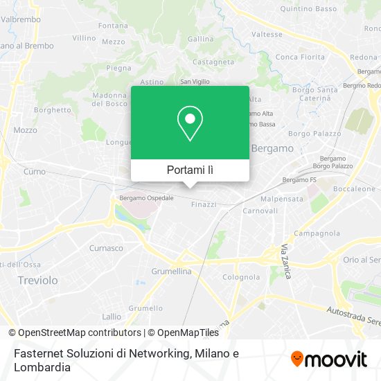 Mappa Fasternet Soluzioni di Networking