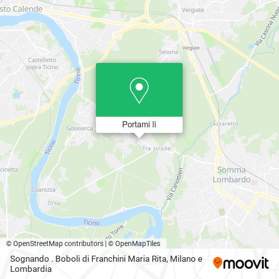Mappa Sognando . Boboli di Franchini Maria Rita