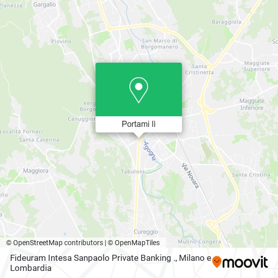 Mappa Fideuram Intesa Sanpaolo Private Banking .