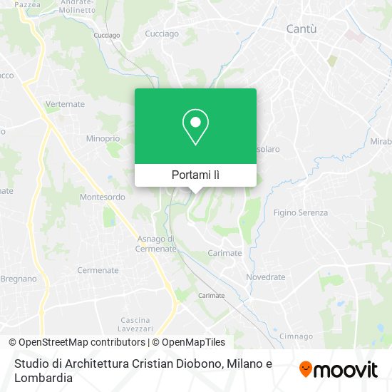 Mappa Studio di Architettura Cristian Diobono
