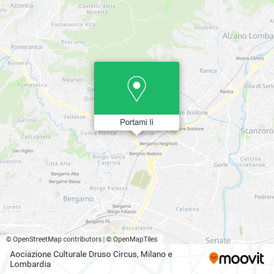 Mappa Aociazione Culturale Druso Circus