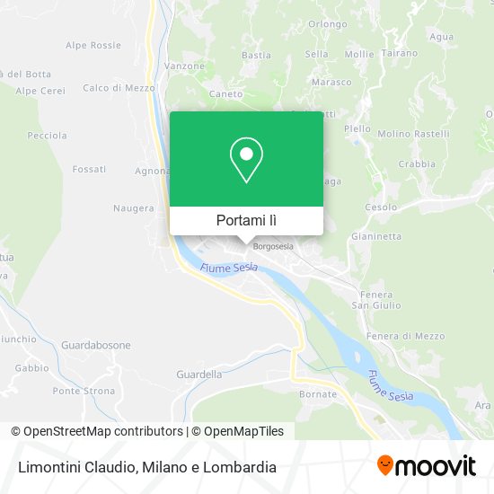 Mappa Limontini Claudio