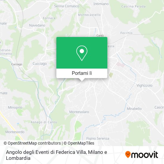 Mappa Angolo degli Eventi di Federica Villa