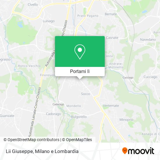 Mappa Lii Giuseppe
