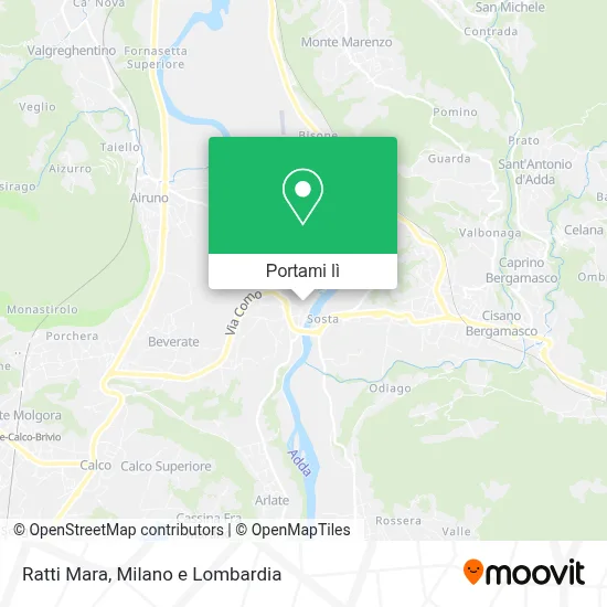 Mappa Ratti Mara