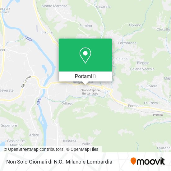 Mappa Non Solo Giornali di N.O.
