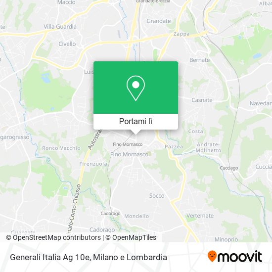 Mappa Generali Italia Ag 10e