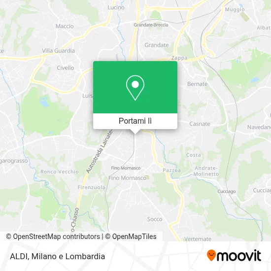 Mappa ALDI