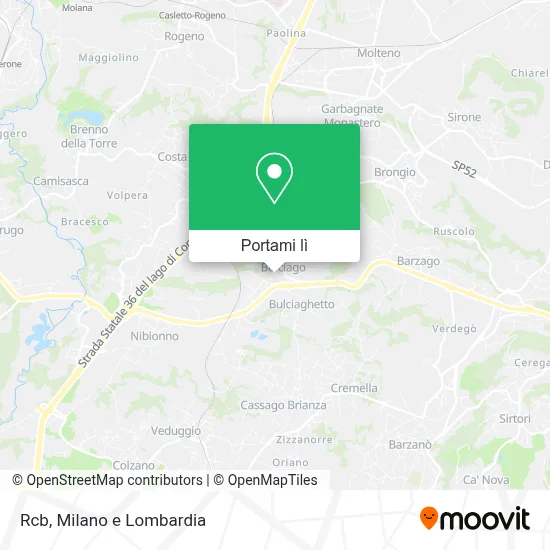 Mappa Rcb