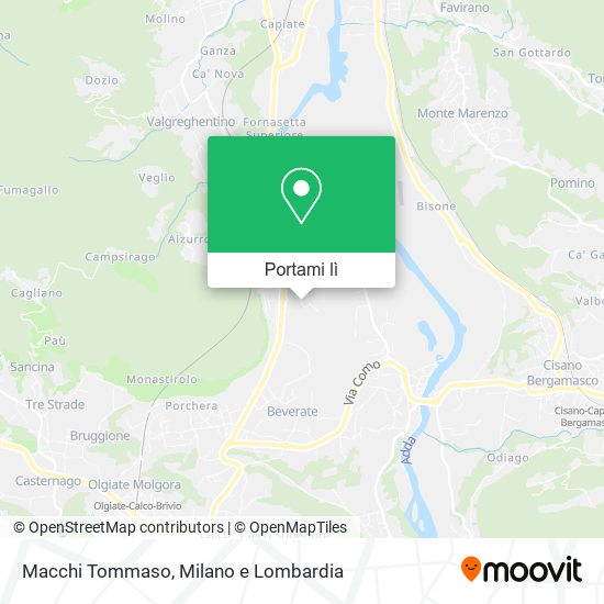 Mappa Macchi Tommaso