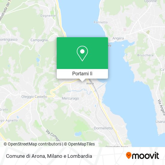 Mappa Comune di Arona