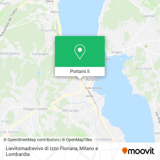 Mappa Lievitomadrevivo di Izzo Floriana