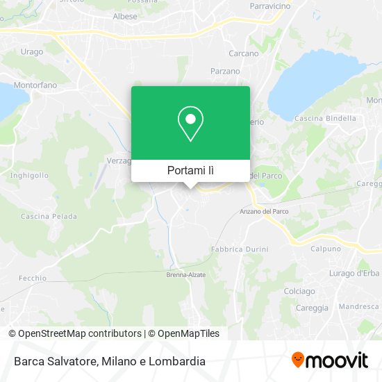 Mappa Barca Salvatore