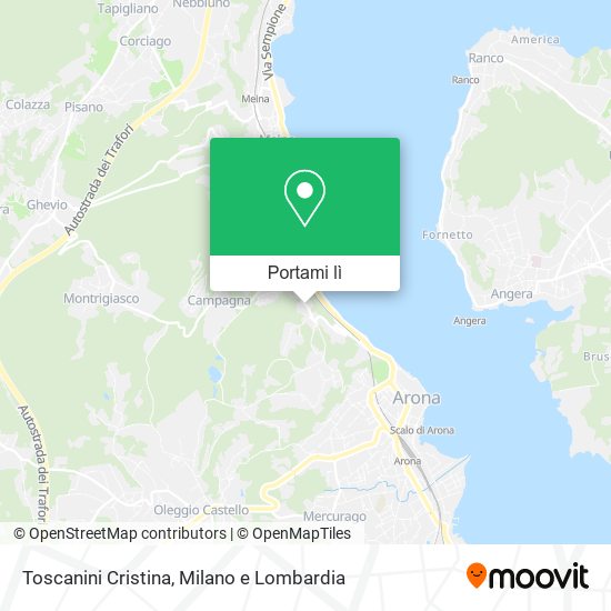 Mappa Toscanini Cristina