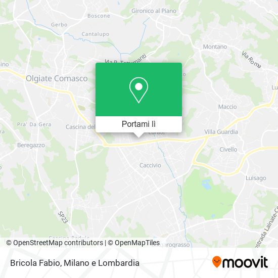 Mappa Bricola Fabio