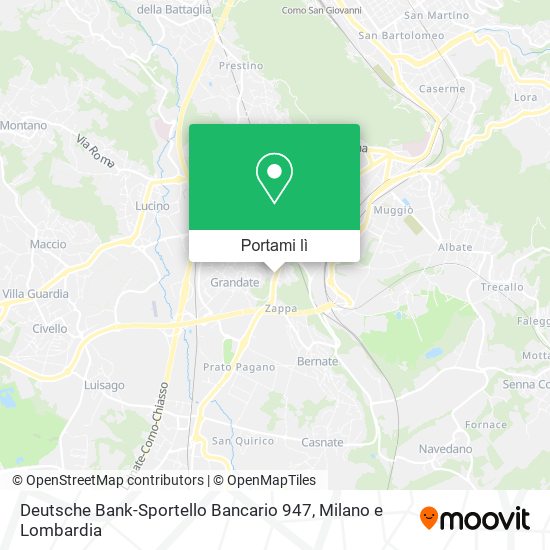 Mappa Deutsche Bank-Sportello Bancario 947