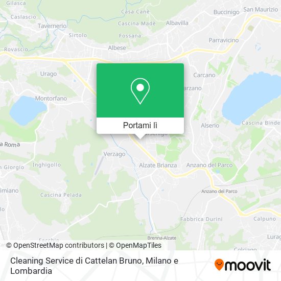 Mappa Cleaning Service di Cattelan Bruno