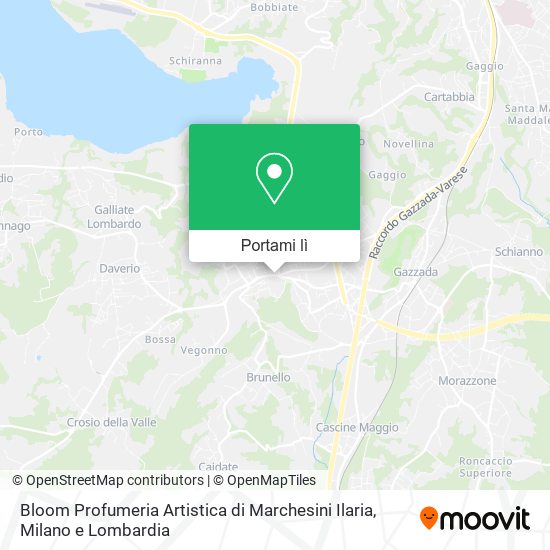Mappa Bloom Profumeria Artistica di Marchesini Ilaria