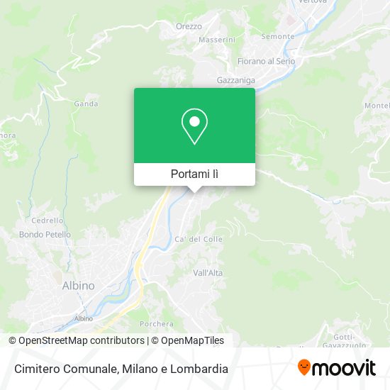 Mappa Cimitero Comunale