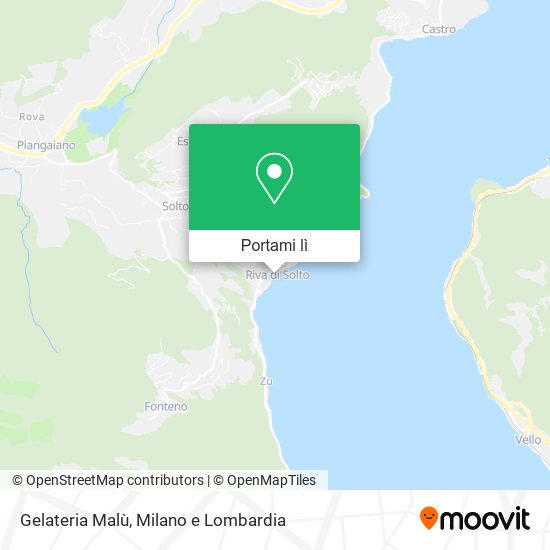 Mappa Gelateria Malù