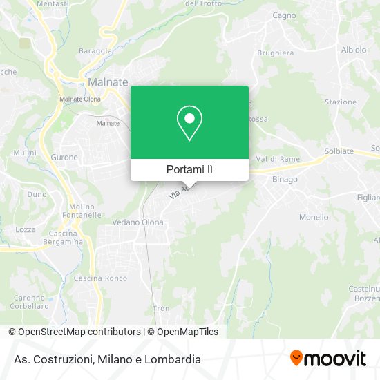 Mappa As. Costruzioni