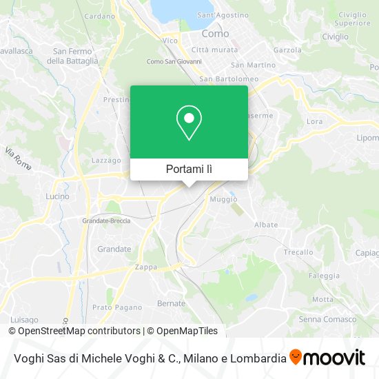 Mappa Voghi Sas di Michele Voghi & C.